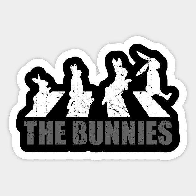 The Bunnies Sticker by funkyteesfunny